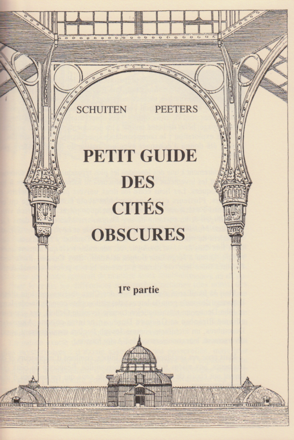 Première page du Petit Guide des Cités Obscures