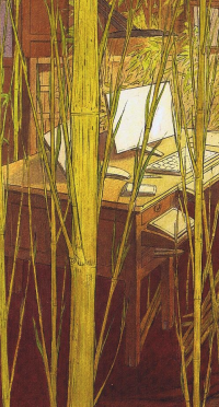 Snel groeiende bamboe