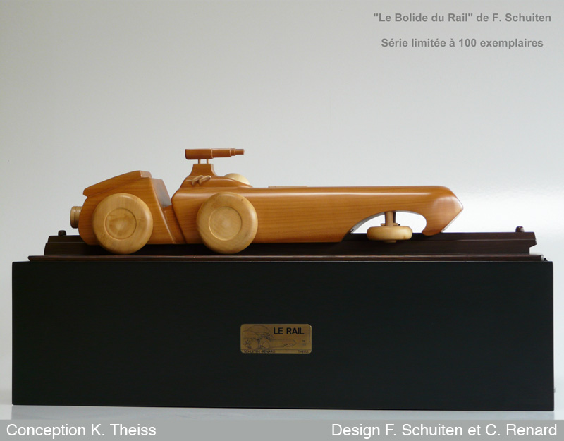 Le Rail object by Karl Theiss & François Schuiten