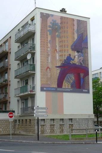 Le Havre   Le bailleur social Alcéane expose des oeuvres d'artistes sur les...